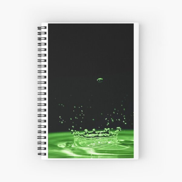 Water Crown Spiral Notebook