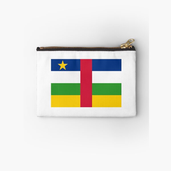 Aperçu de l'œuvre Drapeau de la République centrafricaine créée et vendue par MrsFlags.
