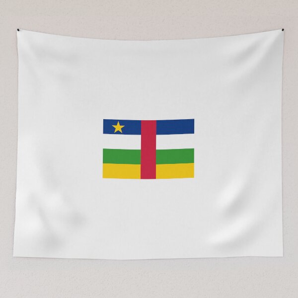 Artikelvorschau, Flagge der Republik Zentralafrika entworfen und verkauft von MrsFlags.