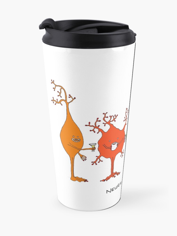 Alternate view of Neural Networking Travel Mug