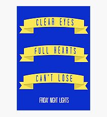 Clear Eyes Photographic Print