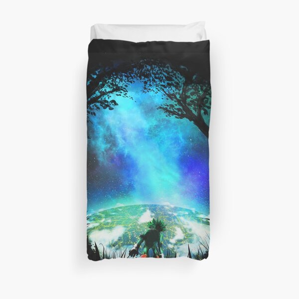 My Hero Academia inspired Izuku Midoriya - Original Painting Duvet Cover