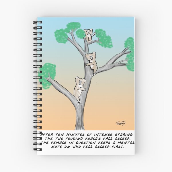 Artikelvorschau, Koala Cartoon - Das Paarungsspiel entworfen und verkauft von David Stuart.