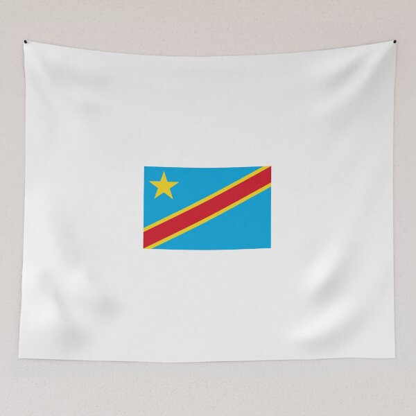 Item preview, Flag of Democratic Republic of the Congo designed and sold by MrsFlags.