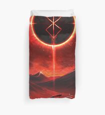 Berserk Demon Mark Duvet Cover