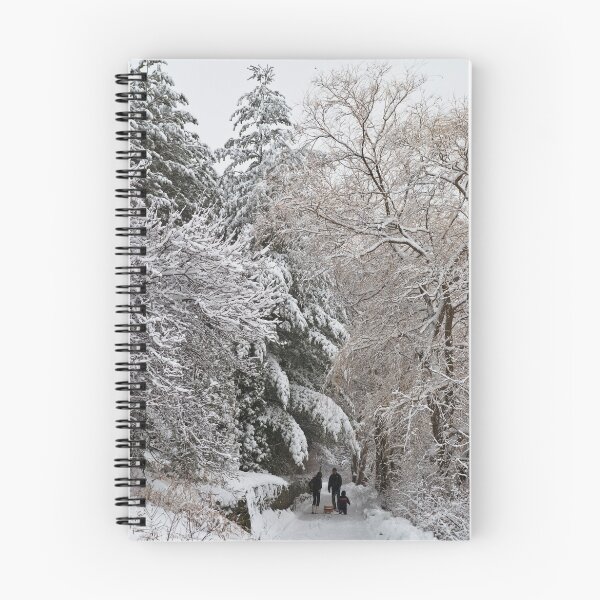 Item preview, A Family Walk Along a Snowy Farm Lane  designed and sold by MarkEmmerson.