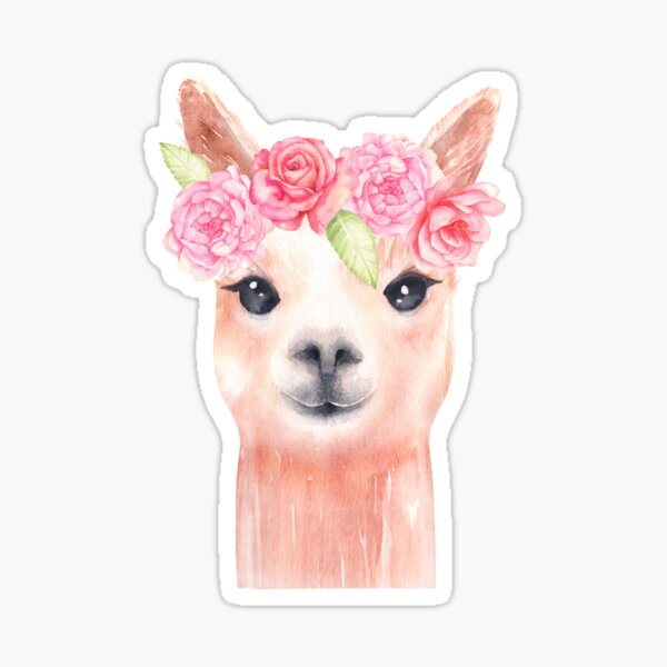 Lama Sticker