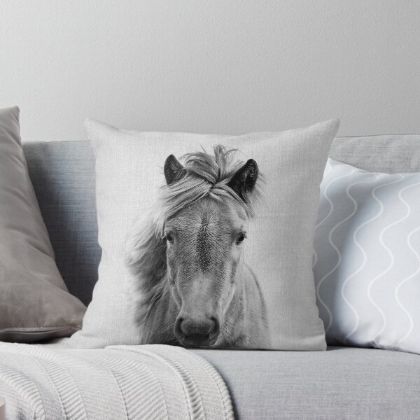 Aperçu de l'œuvre Cheval - Noir & Blanc créée et vendue par galdesign.