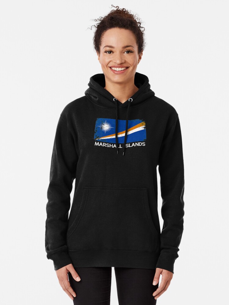 Flag Design Vintage Made In Marshall Islands Gift Pullover Hoodie for Sale by melsens Redbubble