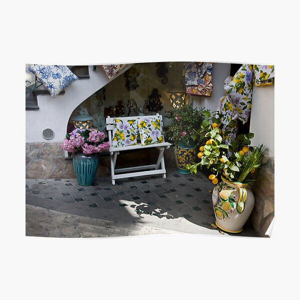 Limoncello Bench Poster