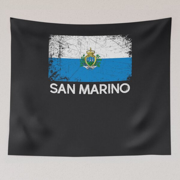 Item preview, Sammarinese Flag Design | Vintage Made In San Marino Gift designed and sold by melsens.