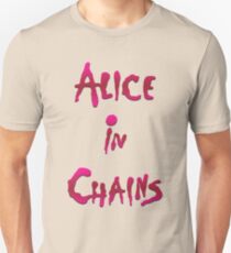 Alice in Chains - Big Logo Grunge Unisex T-Shirt