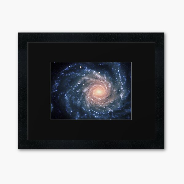 Spiral galaxy NGC 1232 constellation Eridanus ESO Space Telescope Picture HD HIGH QUALITY Framed Art Print