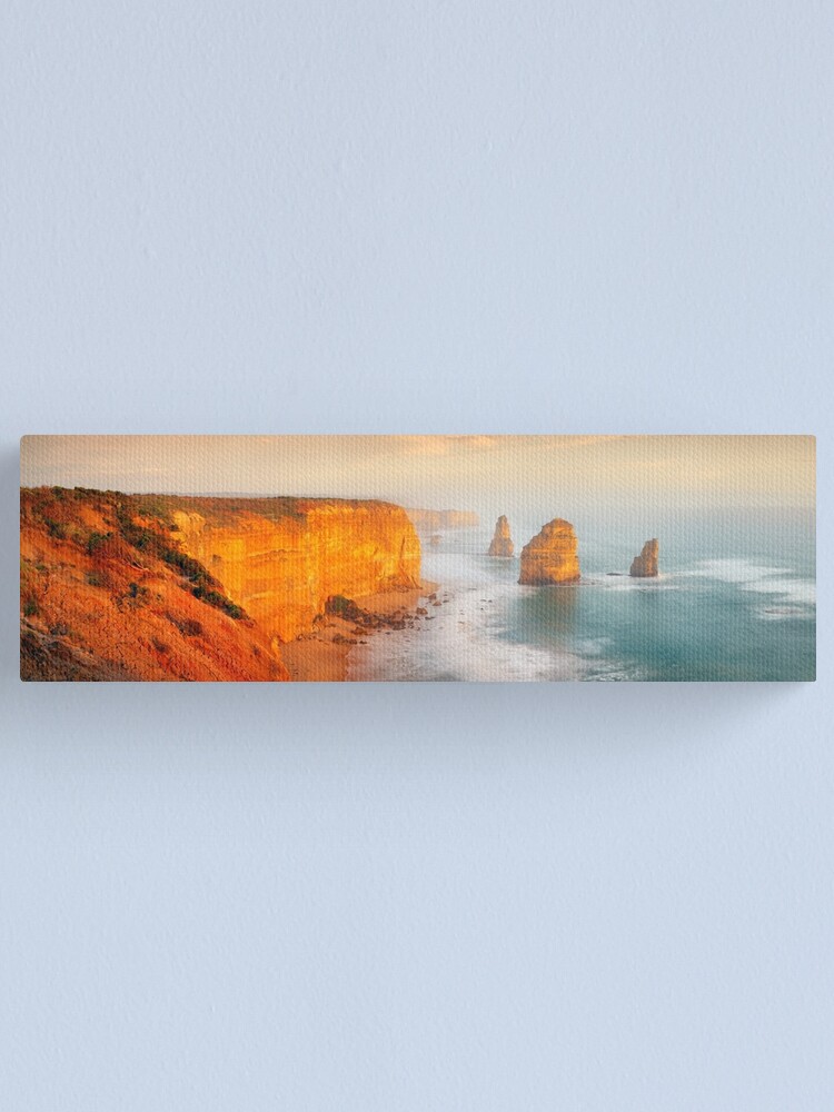 Alternate view of Golden Light Twelve Apostles, Victoria, Australia Canvas Print