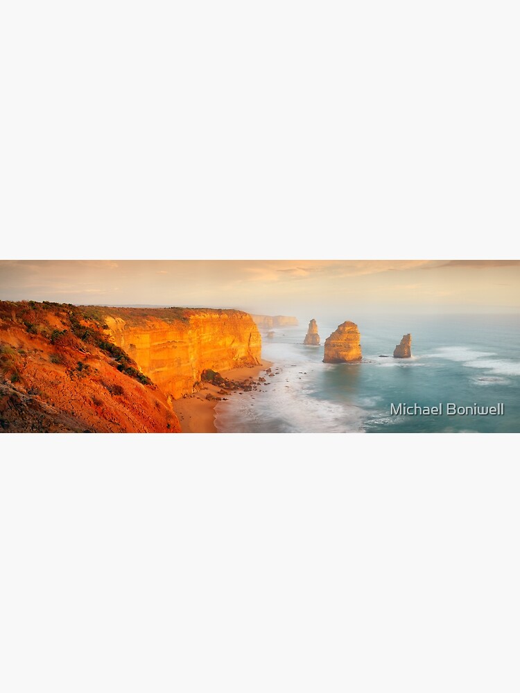Golden Light Twelve Apostles, Victoria, Australia by Chockstone