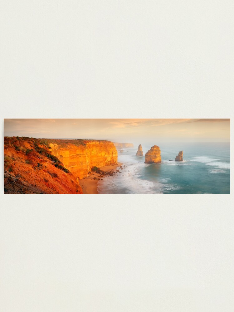 Alternate view of Golden Light Twelve Apostles, Victoria, Australia Photographic Print