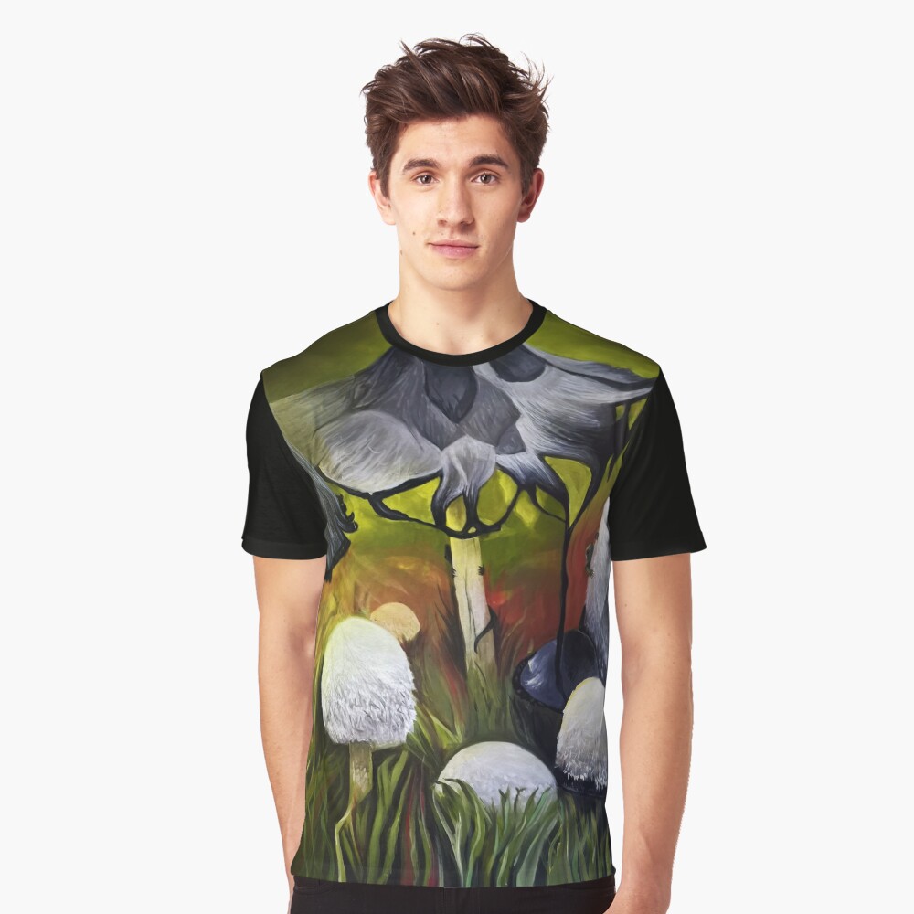Mushrooms Graphic T-Shirt