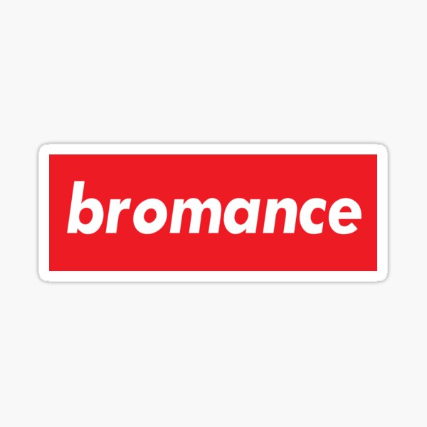 Bromance Male Friendship Sticker