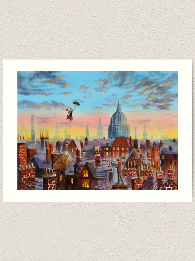 Alternate view of Mary Poppins & Bert II Art Print