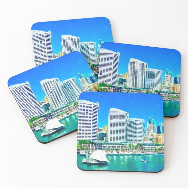 Item preview, Blue Darling Harbour designed and sold by Dreaming-Cocoon.