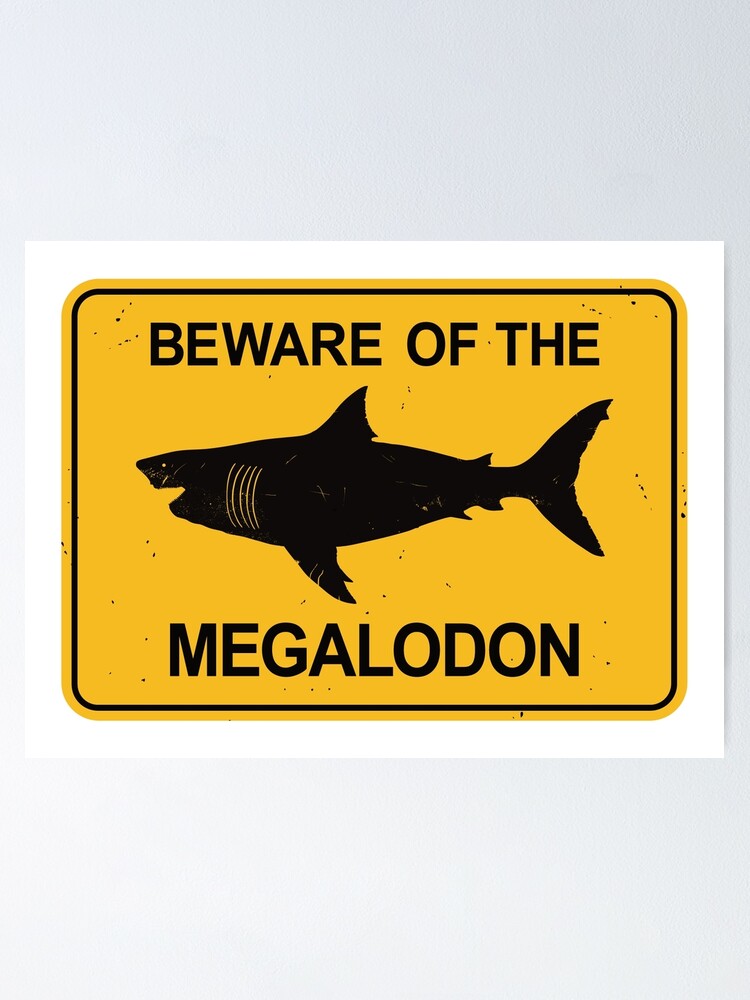 Quint's Megalodon Shark Fishing - The Meg Poster for Sale by IncognitoMode