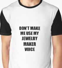 Jewelry Maker Gift for Coworkers Funny Present Idea Graphic T-Shirt