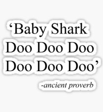 Baby Shark Sticker