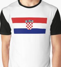 Flag of Croatia Graphic T-Shirt