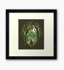 It's dangerous to go alone Framed Print