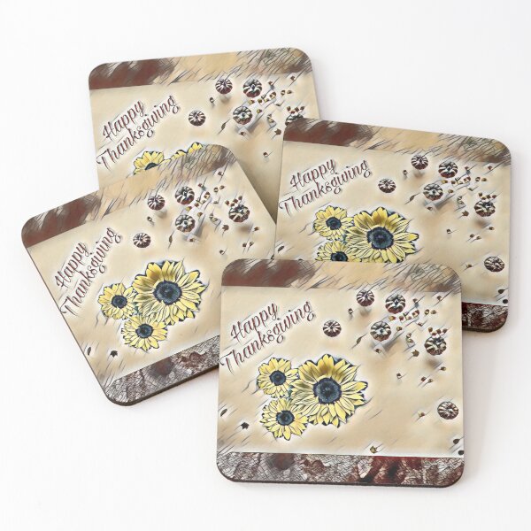 Item preview, Happy Thanksgiving Sunflowers designed and sold by gphotobox.