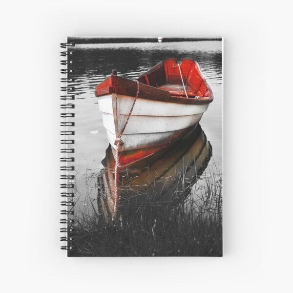 Red Boat Spiral Notebook
