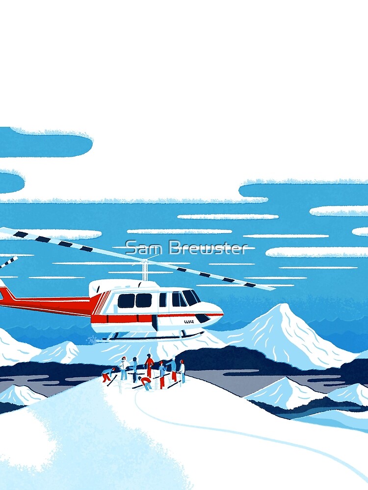 Heli drop-off back country paradise by sambrewster