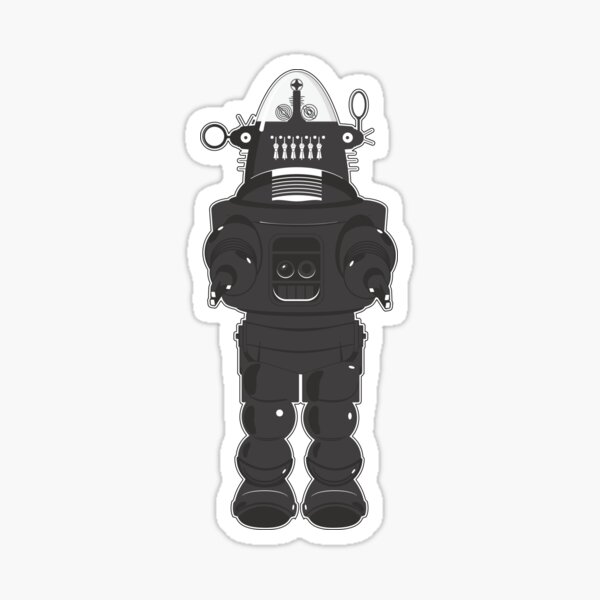 Robby the Robot Forbidden Planet Sticker – Mugged NYC