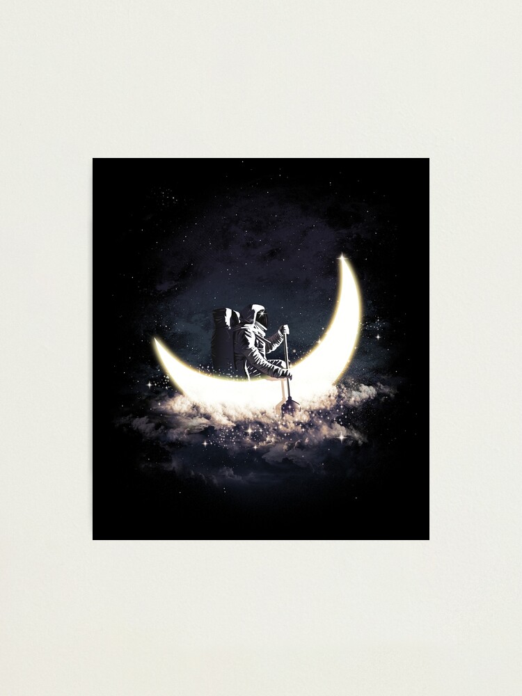 Alternate view of Moon Sailing Photographic Print
