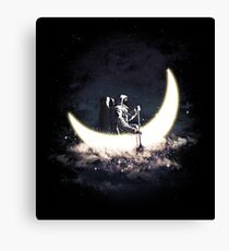 Moon Sailing Canvas Print