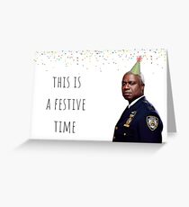 Brooklyn Nine Nine Captain Holt Karte / Aufkleber, Becher, Geburtstag, Jubiläum, Muttertag, Vatertag, Abschlussfeier, festlich Grußkarte