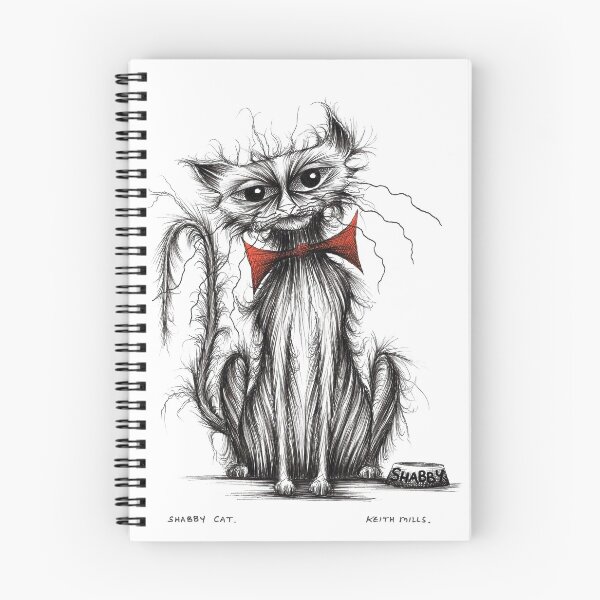 Item preview, Shabby cat designed and sold by Keith Mills.