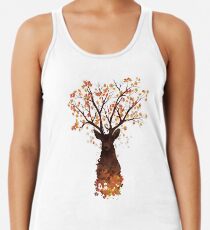 Fall into the Woods Racerback Tank Top