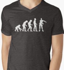 Evolution of Gamers | Floss Dance Men's V-Neck T-Shirt