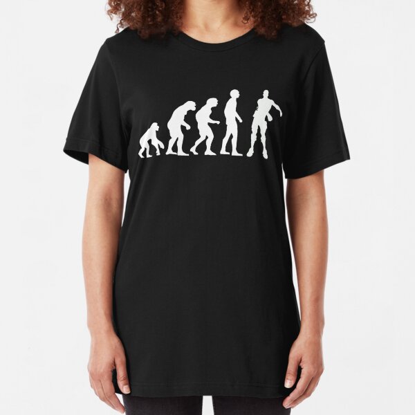 Evolution of Gamers | Floss Dance Slim Fit T-Shirt