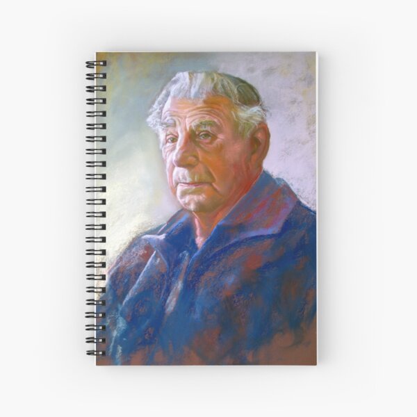 Portrait of Con Conning Spiral Notebook