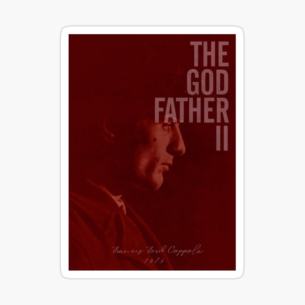 status Arkæolog endelse The Godfather Part II, Robert De Niro, Francis Ford Coppola, alternative  movie poster, cult film" Poster for Sale by Steven Revia | Redbubble