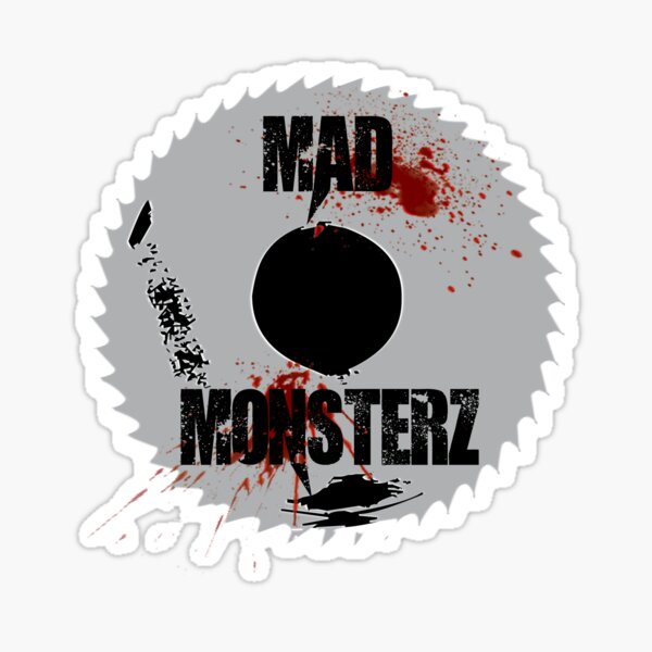 Mad Monsterz logo Sticker