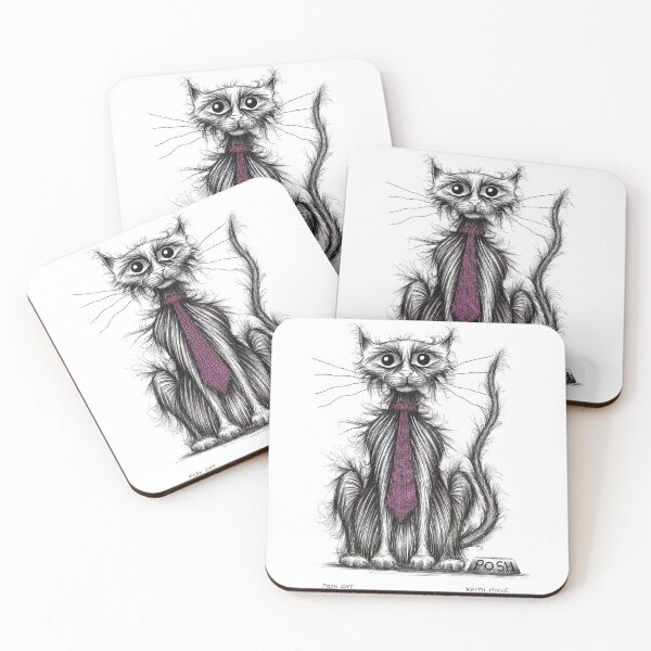 Item preview, Posh cat designed and sold by Keith Mills.