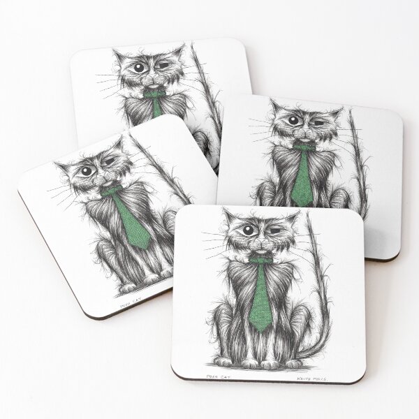 Item preview, Posh cat designed and sold by Keith Mills.
