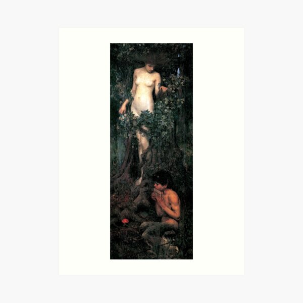A Hamadryad - John William Waterhouse Art Print