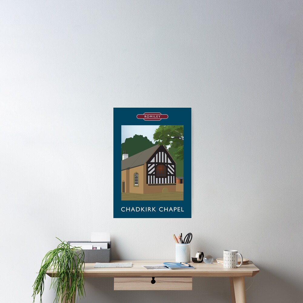 ROMILEY - Chadkirk Chapel Poster