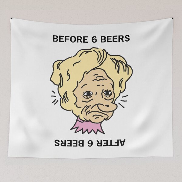 Item preview, Before/After 6 Beers designed and sold by Shayli Kipnis.
