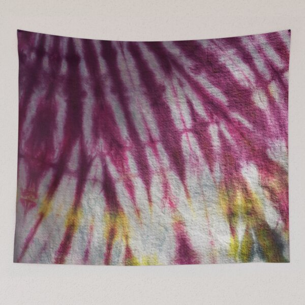 Item preview, Tie Dye Pink Green Yellow Black 4 designed and sold by MazeThreads.