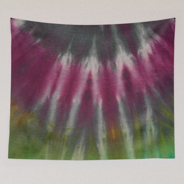 Item preview, Tie Dye Pink Green Yellow Black 5 designed and sold by MazeThreads.